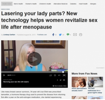 Lasering your lady parts?